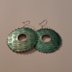 Green Earrings